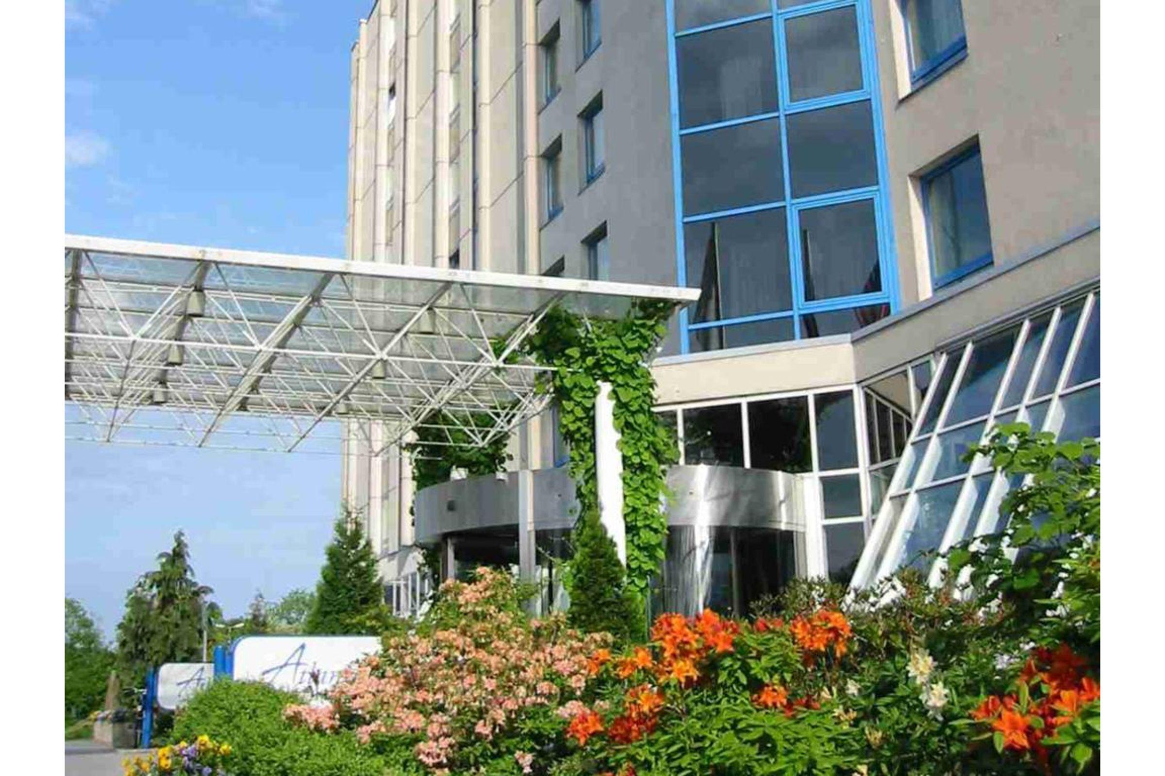 Atlanta Hotel Leipzig Grossposna Bagian luar foto