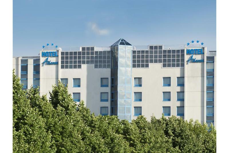 Atlanta Hotel Leipzig Grossposna Bagian luar foto
