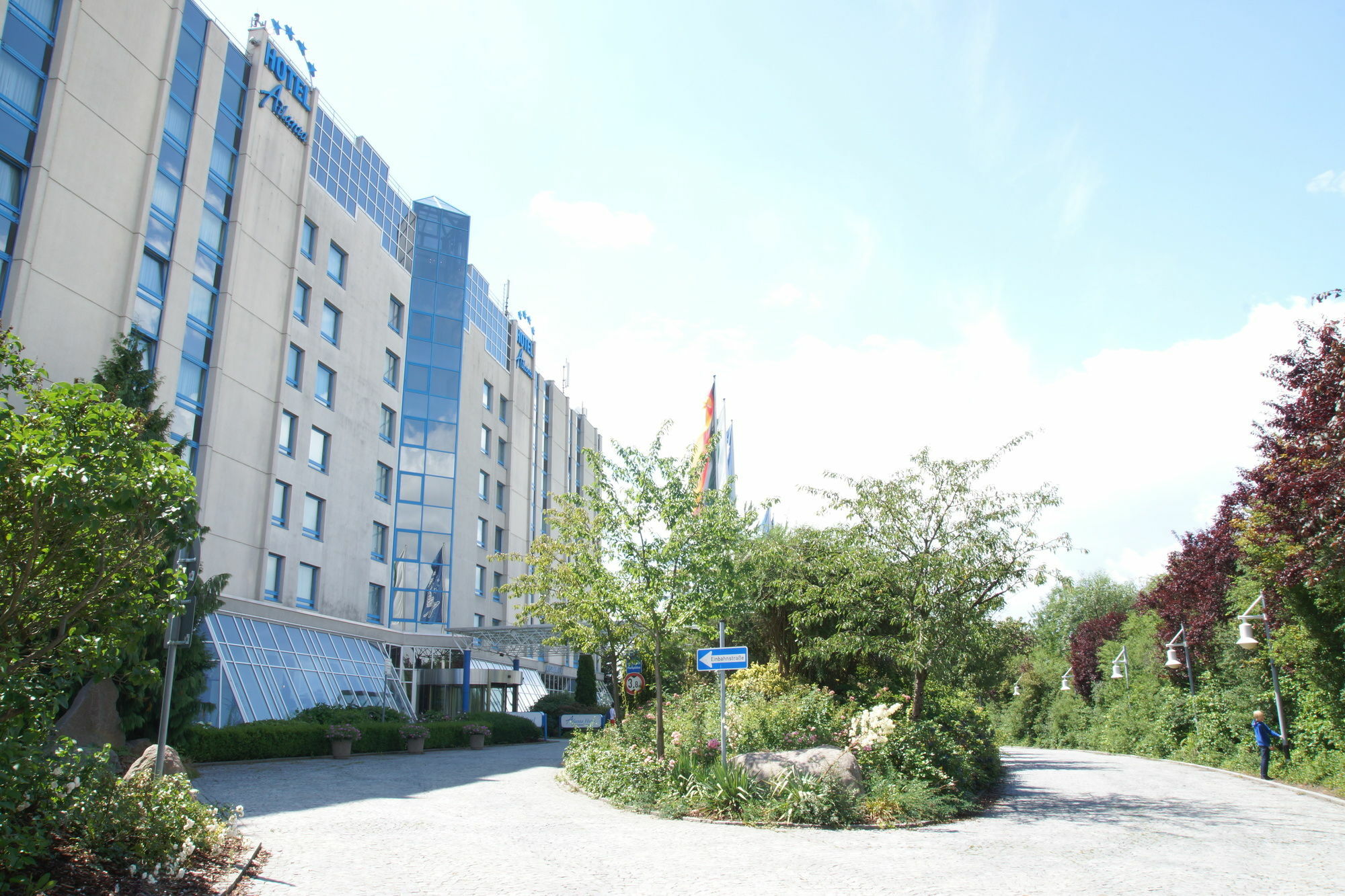 Atlanta Hotel Leipzig Grossposna Bagian luar foto